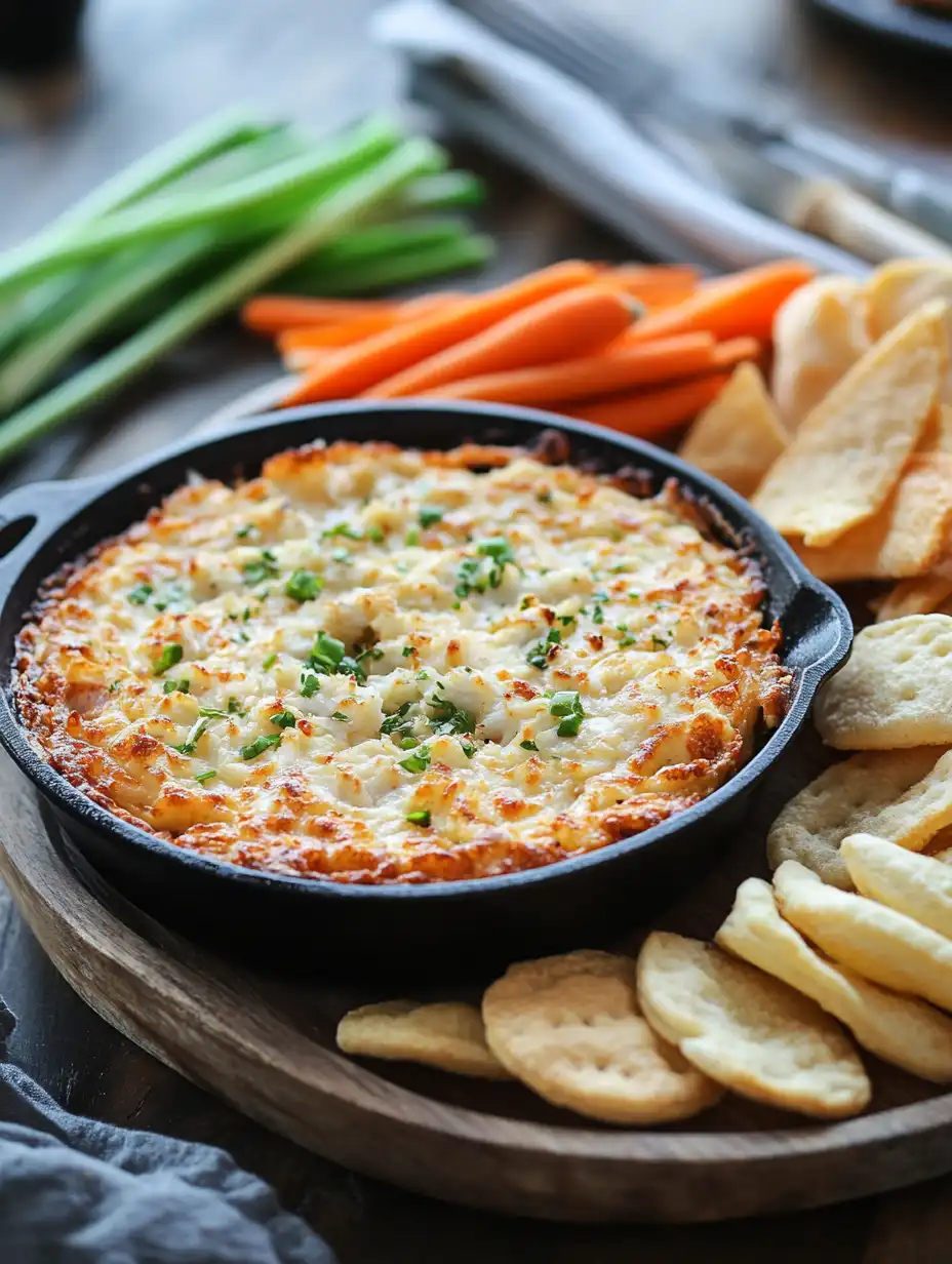 crab rangoon dip with assorted dippers
