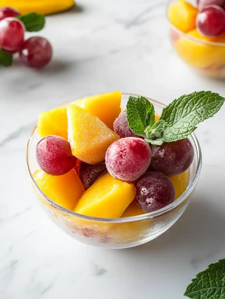 served fruit riot recipe frozen fruit in bowls