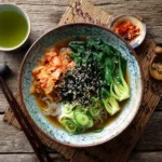 Japanese Mounjaro recipe bowl with konjac and miso