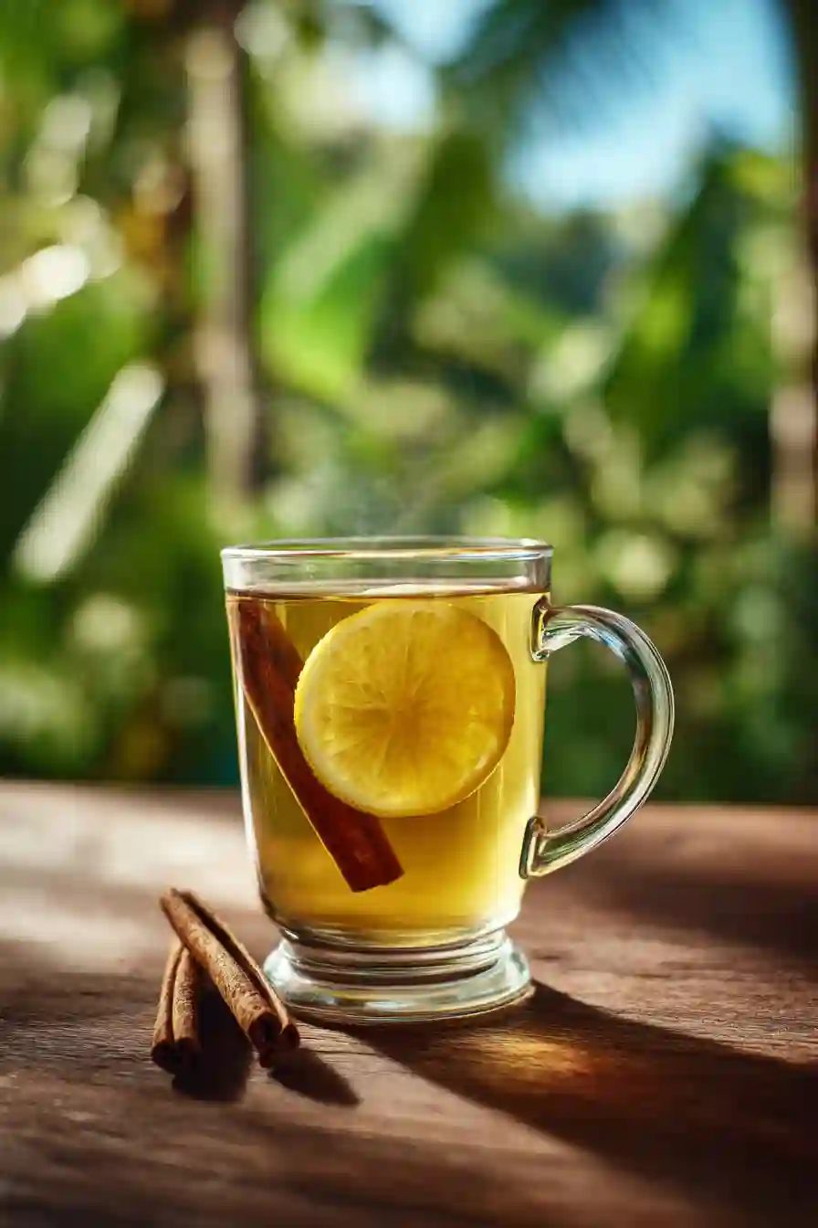 Costa Rican Tea Recipe for Weight Loss Served Hot