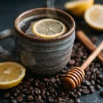 Coffee method for weight loss with cinnamon and lemon